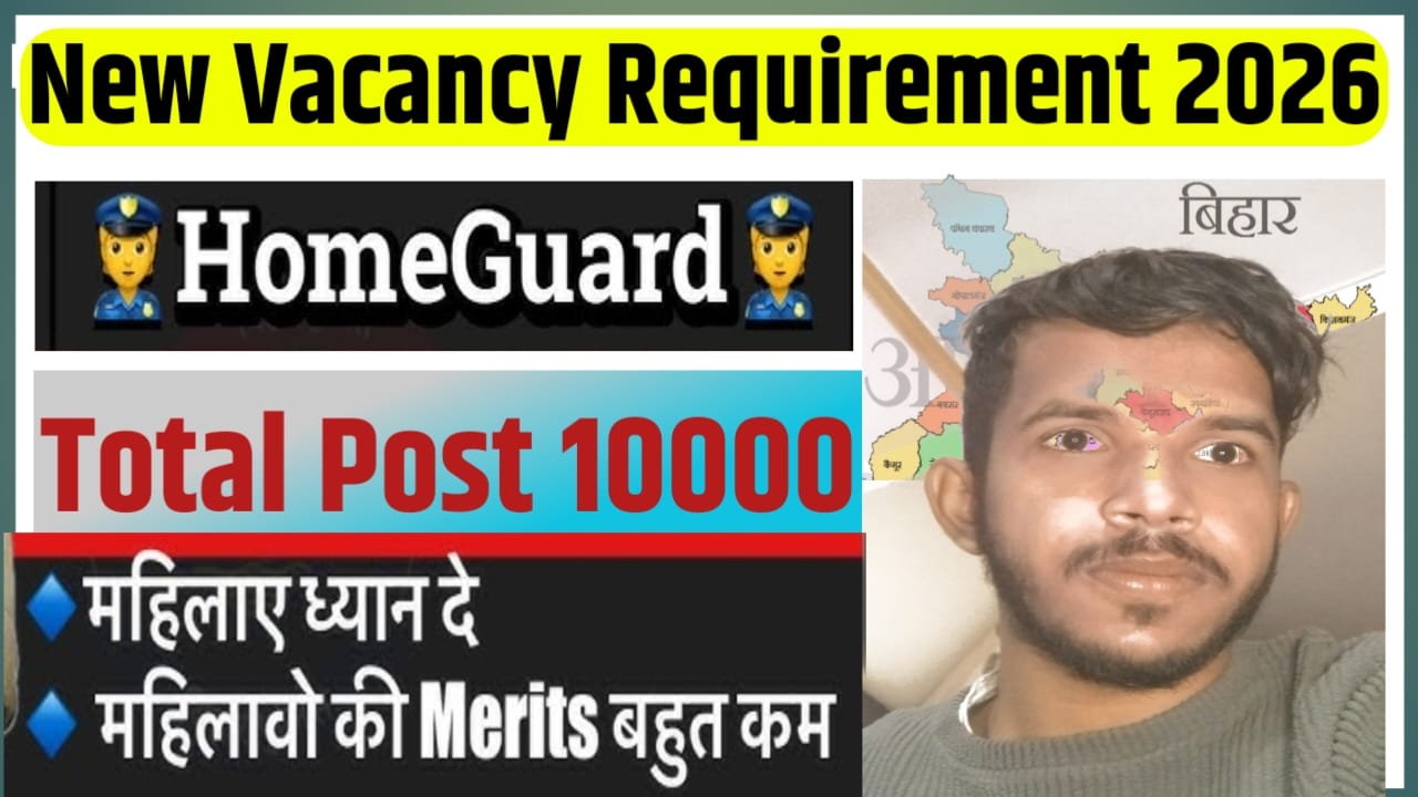 Homeguard New vacancy 2026 Bihar